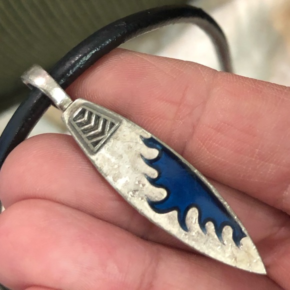 Bico Brand Vintage Surf Board sport cord necklace men’s accessories jewellery - Picture 3 of 13